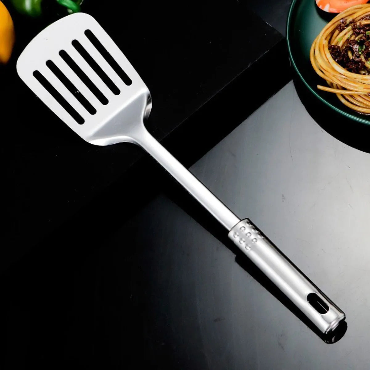 Stainless Steel Kitchen Shovel, Kitchen Spatula, Non Stick Cookware Can Be Cleaned in A Dishwasher, Easy To Clean Ideal Cookware