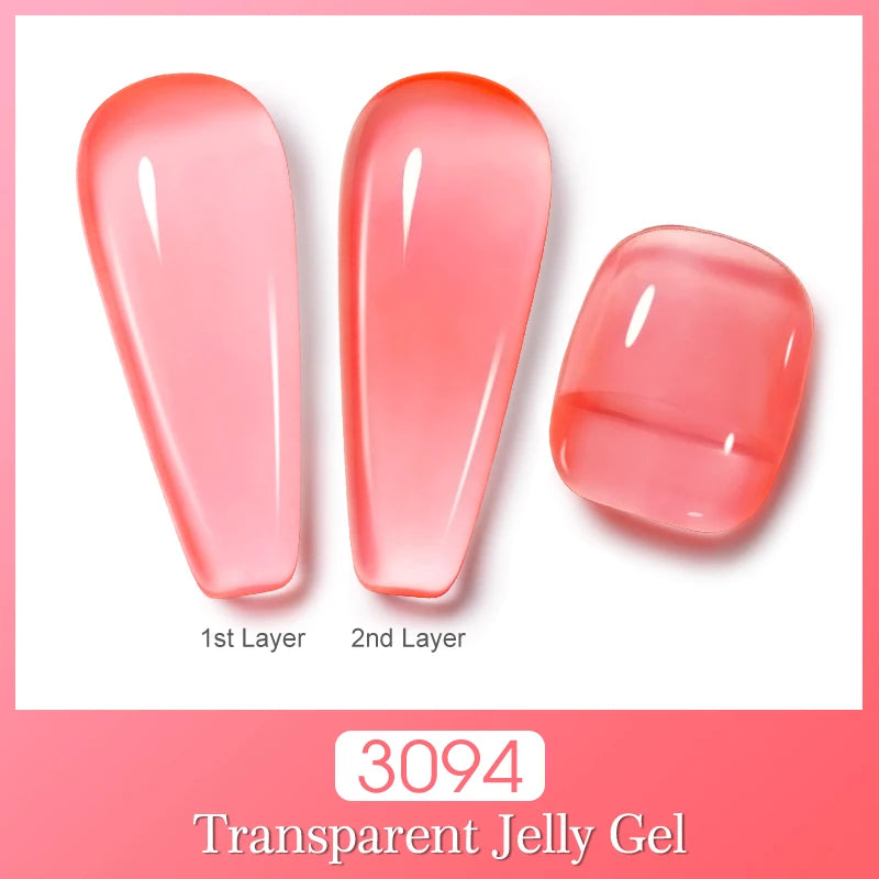 NAILCO Vernis Semi Permanent UV Gel Nail Polish Black White Color Nails Art Manicure TOP BASE Varnish Hybrid Nail Professionals