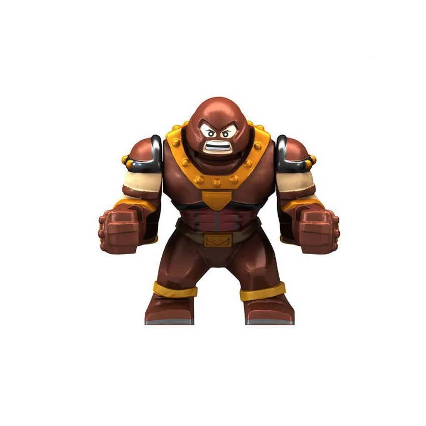 Hot Marvel movie Avengers DIY superhero 3D model character set building block assembly toy children's birthday gift boy girl