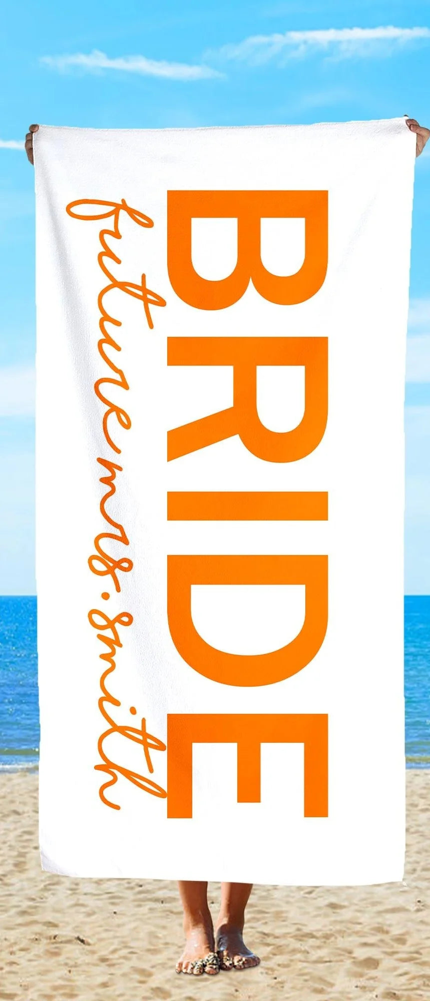 Microfiber Quick Dry Beach Towel Personalized Towel Customized with Names Words Logo Suitable Seaside Gym Yoga Fitness Travel