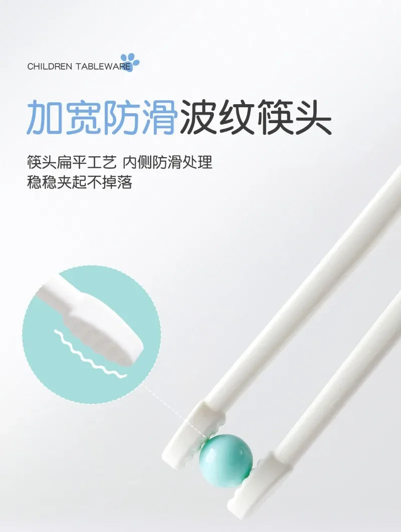 Paw Patrol Kid Chopsticks Chase Skye Cute Cartoon Good Quality Training Chopsticks Toddlers Spoon Fork Tableware Boys Girls Gift