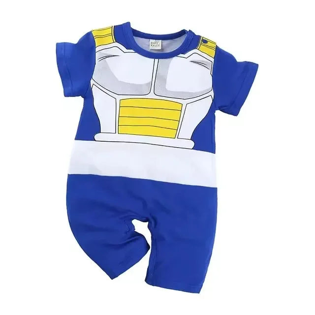 Infant Cotton Romper Baby Boy Girl Anime Clothes Halloween Cosplay Costume Kids Jumpsuit Toddler Overalls