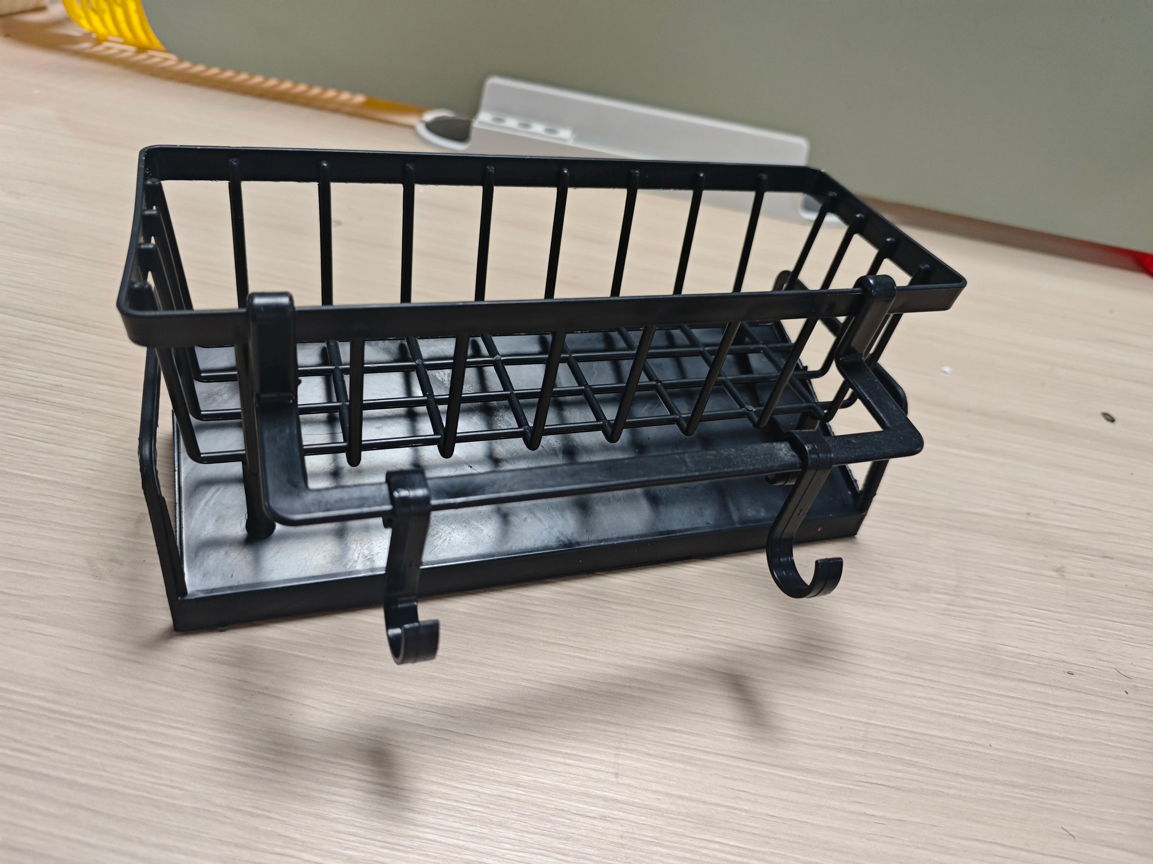 Kitchen Shelf Rag Storage Drainage Shelf No-Punch Storage Rack Home Spice Rack Sink Tap Sink Drainage Rack Kitchen Accessories