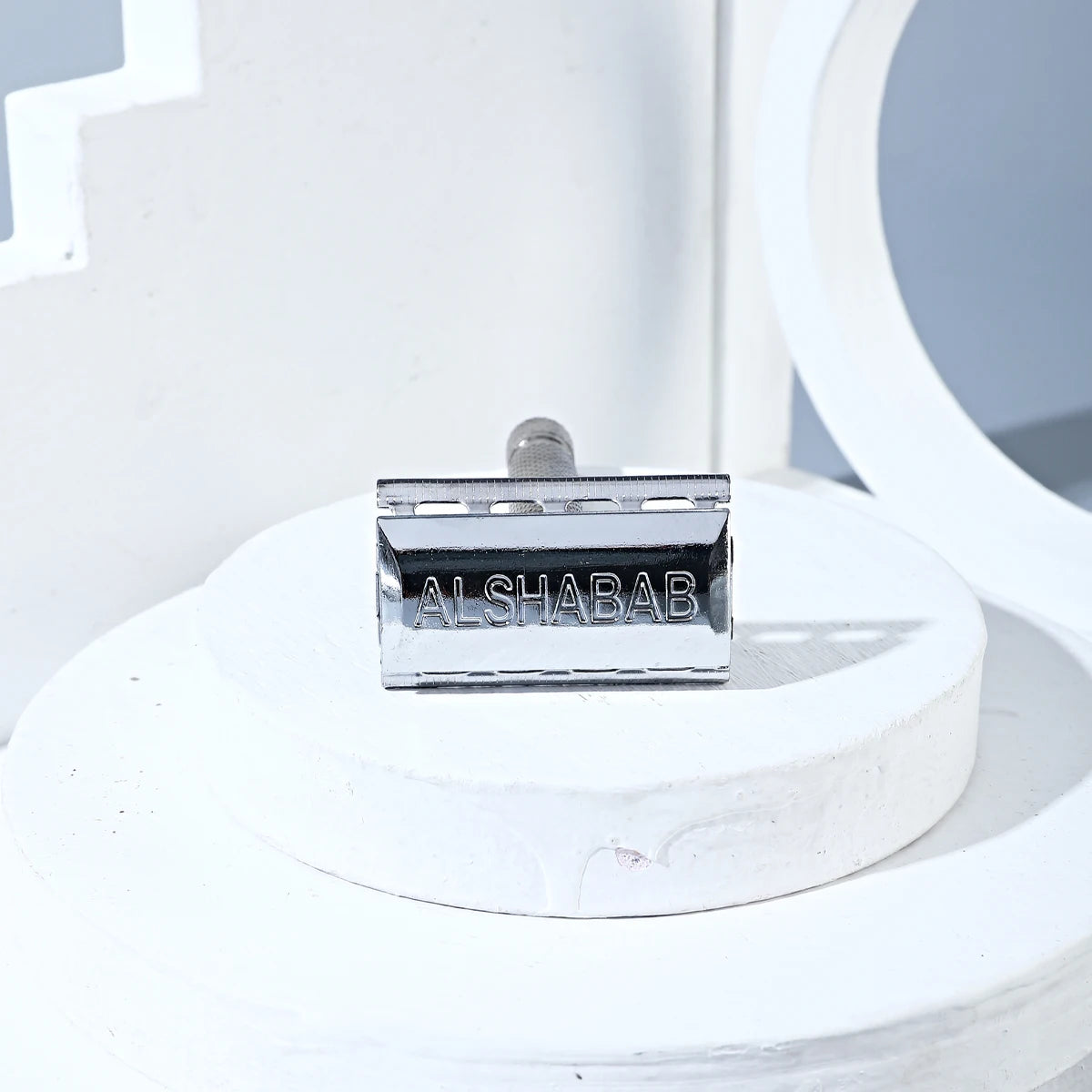 Rasoir de sécurité en acier inoxydable double bord