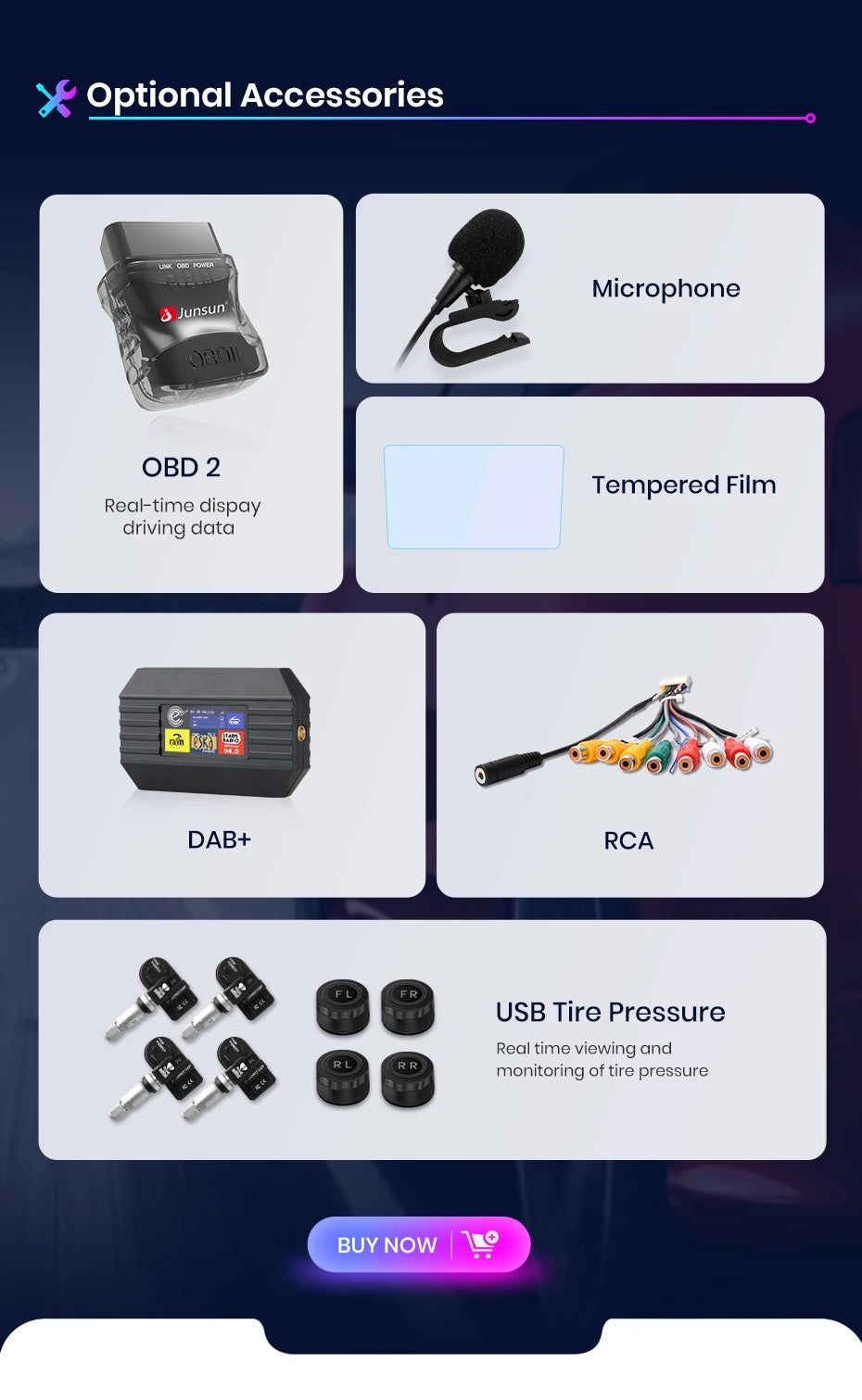 Junsunun CarPlay Android Auto Car Radio for Mercedes-Benz Vito 2 W639 Viano 2 2003-2015 GPS Intelligent Systems Stereo Multimedia