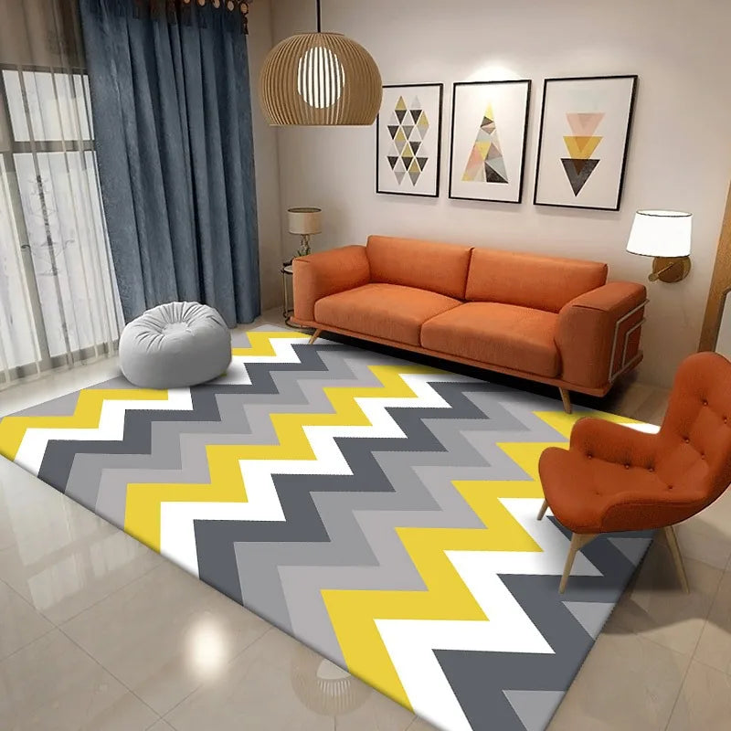 Luxury Crystal Velvet Plush Shag Carpets Large Size Area Rugs  Living Room Bedroom Home Decor Soft Floor Mats Non-Slip Backing