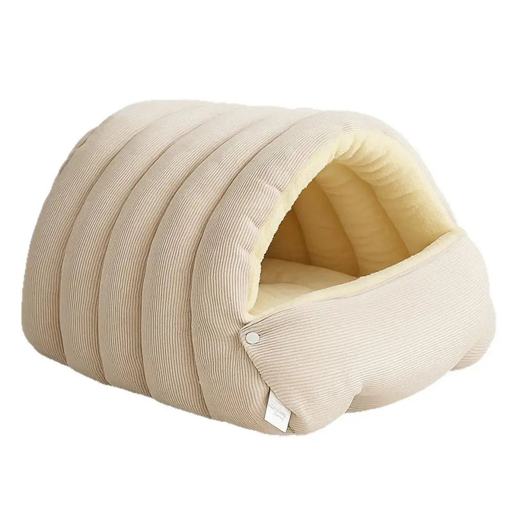 Winter Warm Pet Sleeping Nest Four Seasons Soft Cat Cave Bed Kitten Nest Kennel Pet Supplies For Cats Dogs Puppy