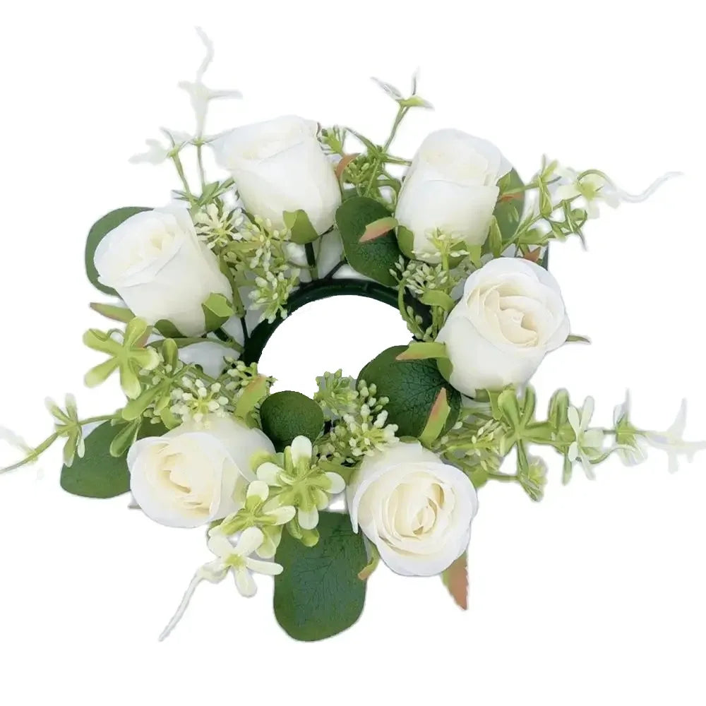 Berry Harvest Wreath Exquisite Workmanship Autumn Floral Wreath Maple Pumpkin Wreath High Quality Thanksgiving Day Decoration