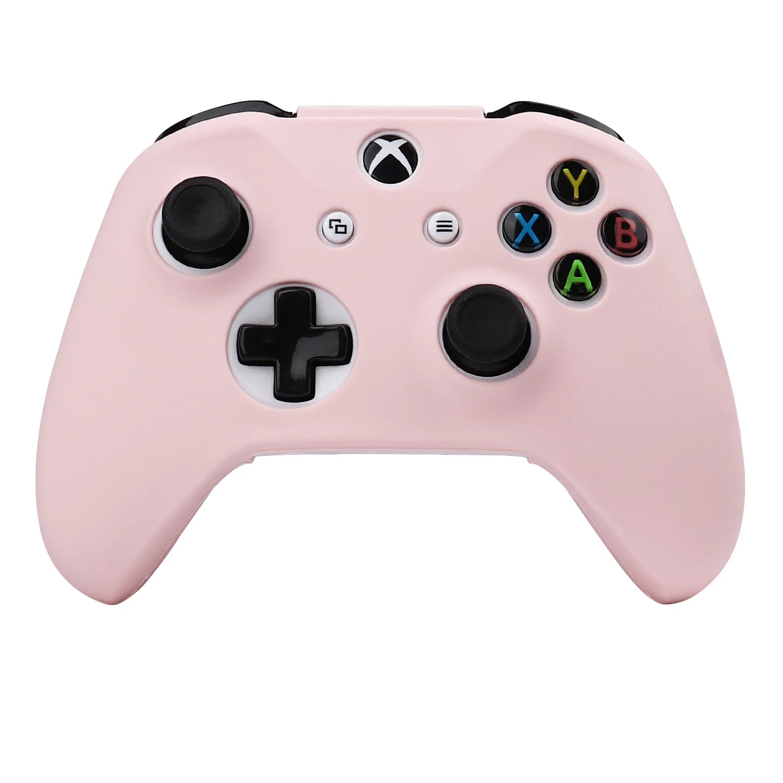 Pink Soft Silicone Protective Case For Xbox One S Controller Skin Gamepad Case Cover Games Accessories for XONES Joystick Cases