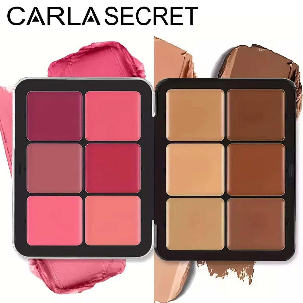 Palette 12 couleurs  blush crème matte highlight contour