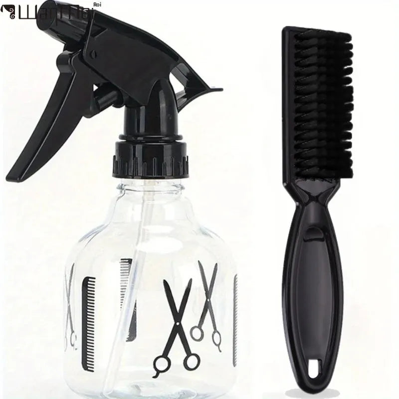 2PCS Barber Spray Bottle Set Coiffeur Coupe de cheveux