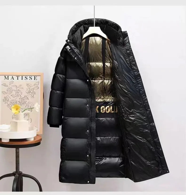 Doudoune Longue d'hiver doublé couple hiver