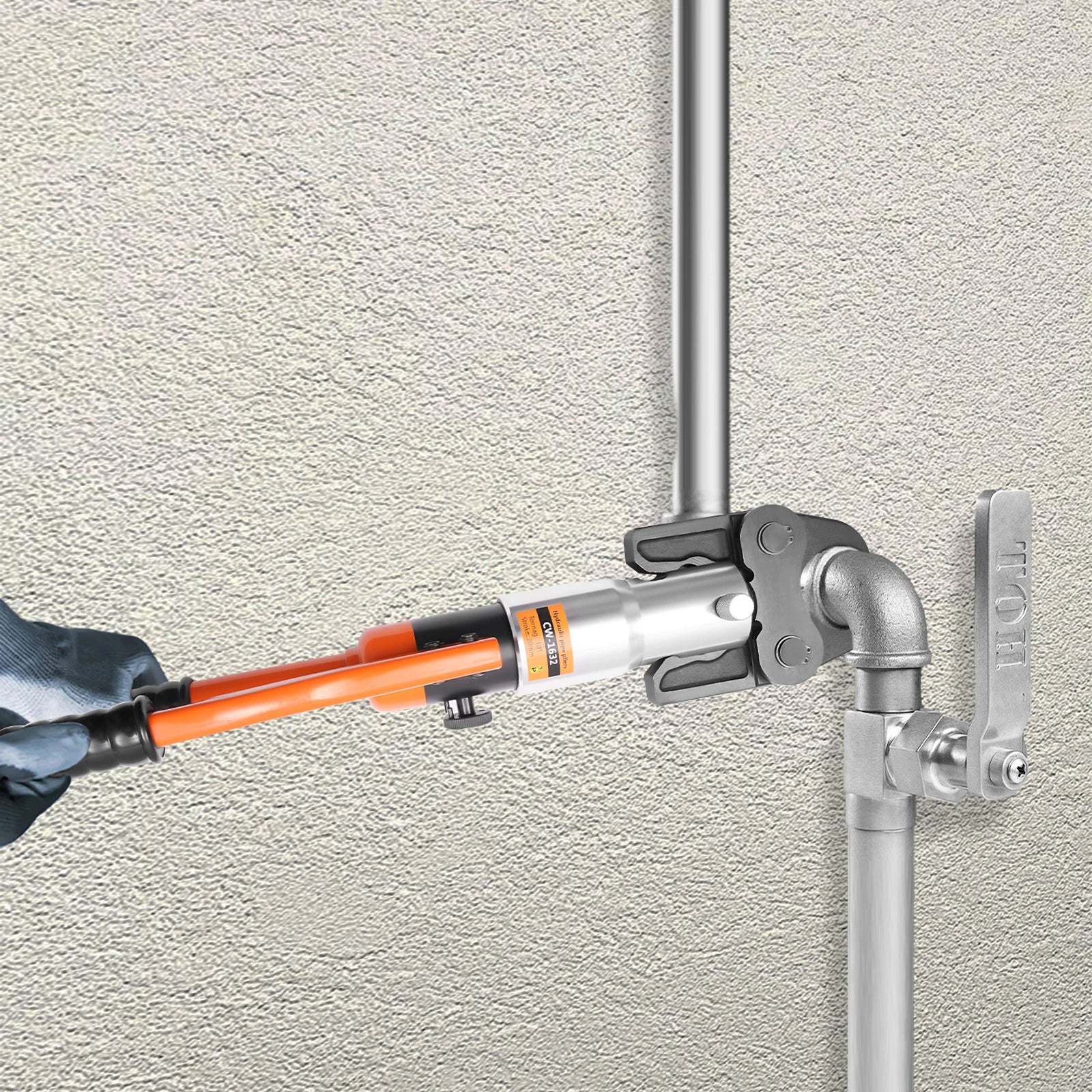 Professional Tube Crimping Pliers Hydraulic Press Tool Pressing Crimper To Crimp Pipes TH/U Molds crimp aluminum plastic, PEX,