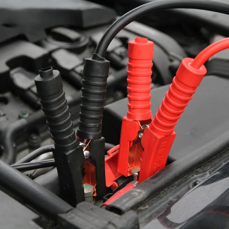 4/4.5/6M 2000/3000AMP Car Emergency Power Start Cables Power Relay Alligator Clamp Ignition Battery Jump Cable