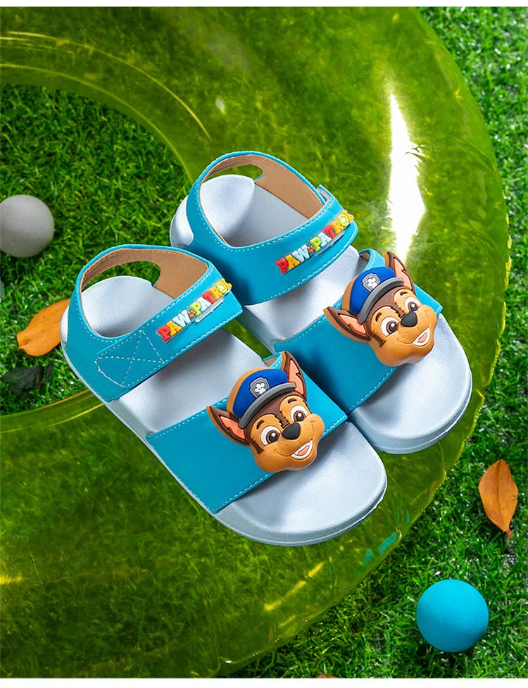 PAW PATROL Children's Sandals Outdoor Comfortable Non-slip Breathable Sandals Heel Strap Shoes for Boys And Girls