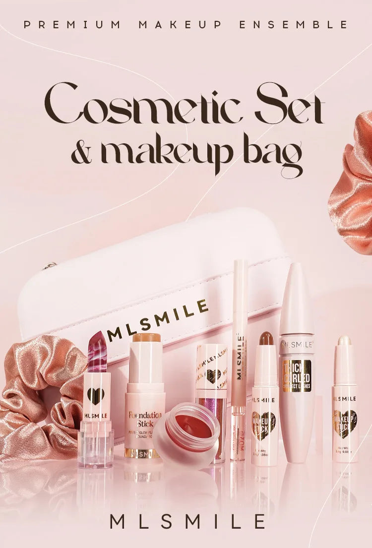 Kit de maquillage avec étuis d’organisation