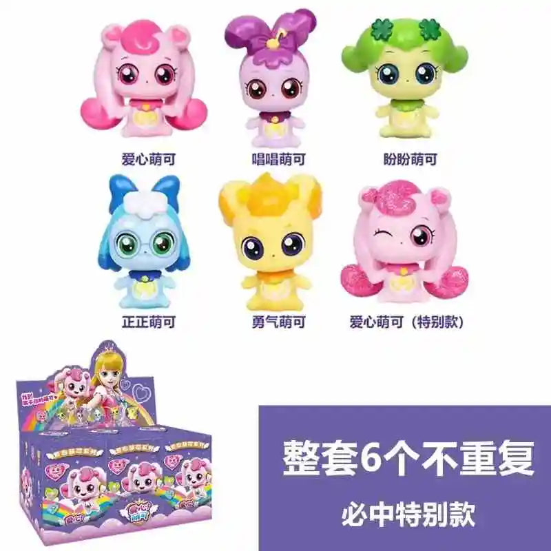 New Hot Catch!Teenieping Season 6 Cute Doll Little Girl Princess Toys Blind Box Style Set 6pcs Children'S Decoration Toys Gifts