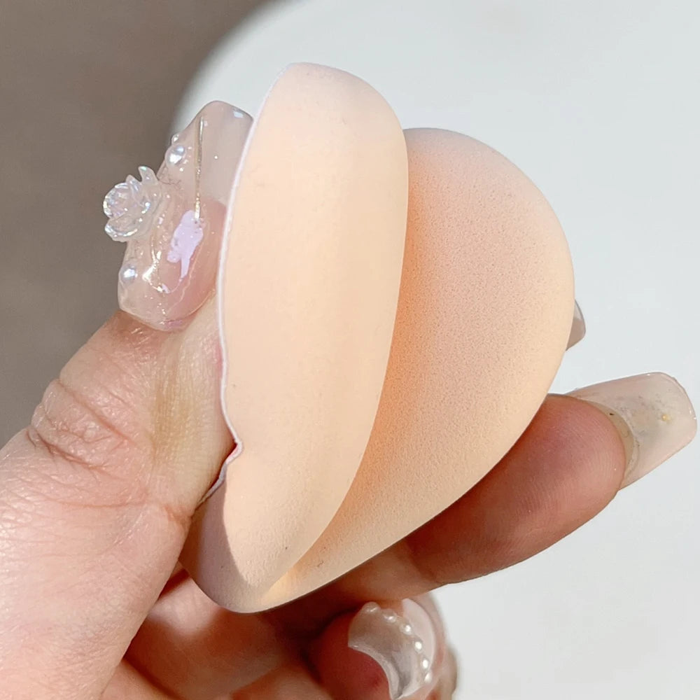 Coton doux Cosmétique Puff Sec Humide Utilisation Maquillage Éponge Coussin Puff pour Fond de teint Correcteur Poudre Maquillage Éponge Outils de beauté