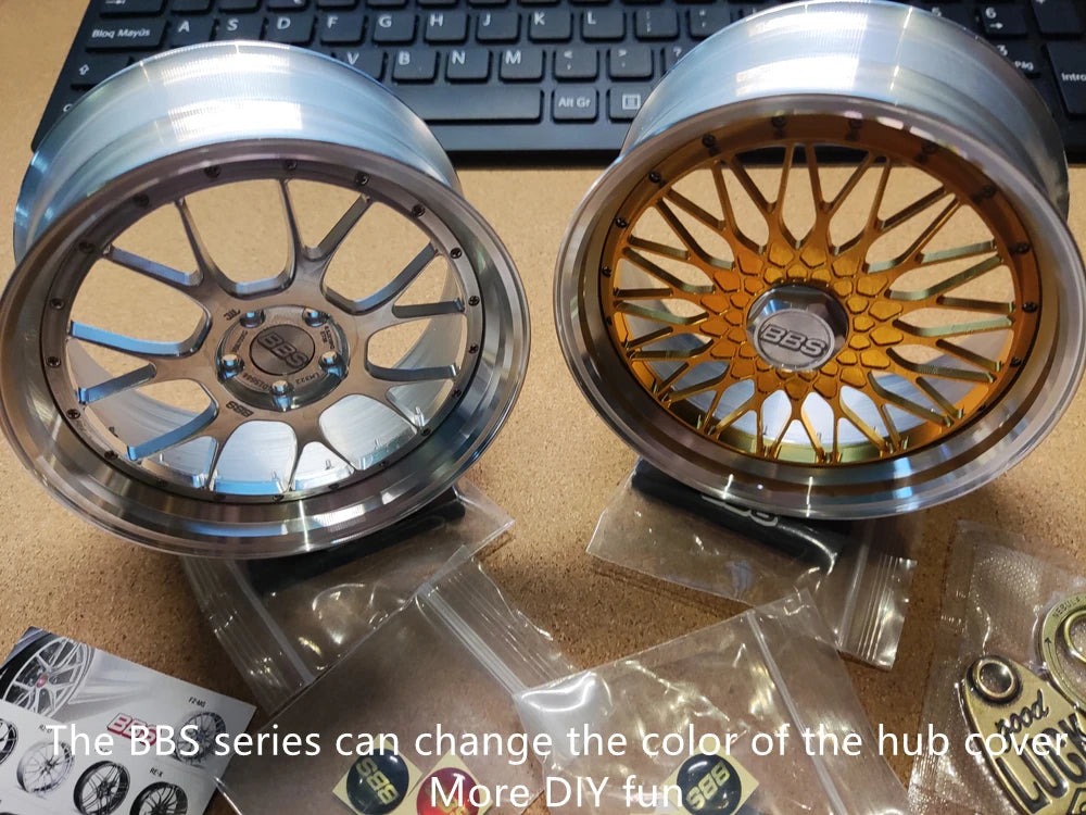 1/5 Car Model Metal Forged Assemble Refitting Wheel Hub  Creative Desktop Display  Personalized  Modification Toys Gift