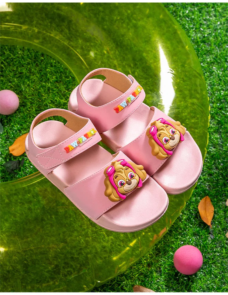 PAW PATROL Children's Sandals Outdoor Comfortable Non-slip Breathable Sandals Heel Strap Shoes for Boys And Girls