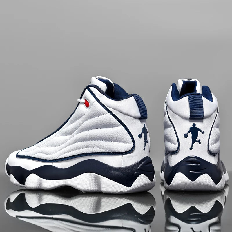 High Quality Mens Fitness Basketball Shoes Basketball Shoes Mens Sneakers Autumn High Top Anti-skid Outdoor Sneakers