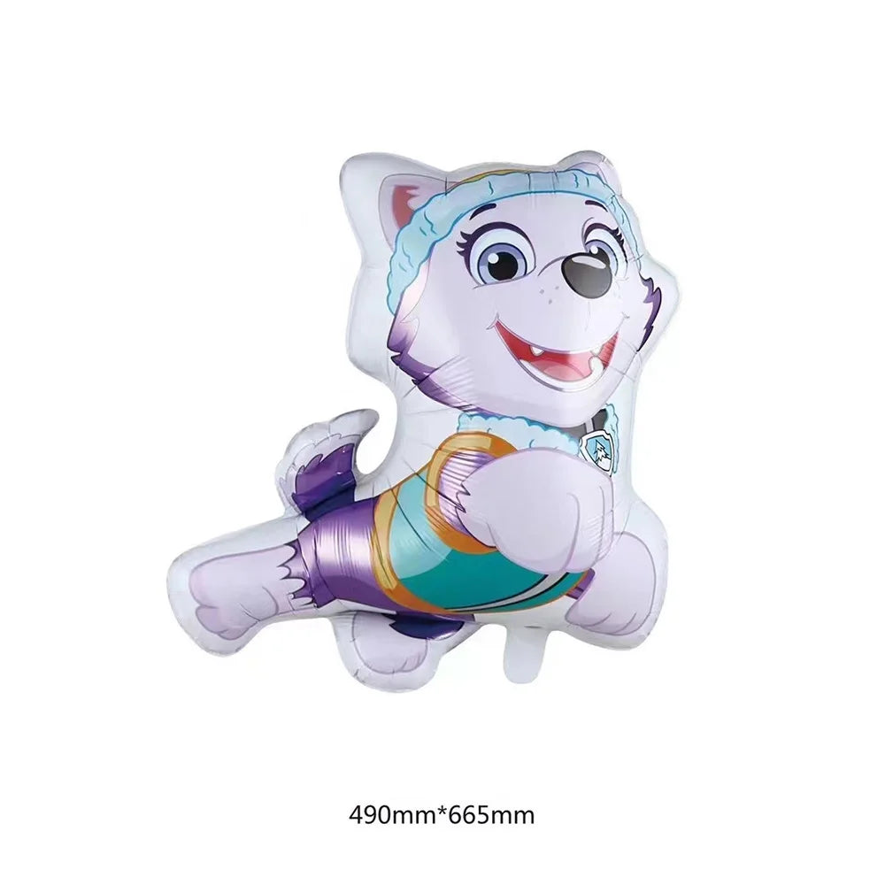 PAW Patrol Birthday Decor Foil Balloon Paw Patrol Party Supplies Toys Children Birthday Party Decoration Supplies Baby Shower