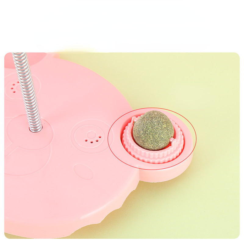 Pet Puzzle Food Leaking Ball Toy Cat Dog Interactive Treat Leaking Toy Catnip Slow Cat Dog Feeder Fun Toys Pet Supplies