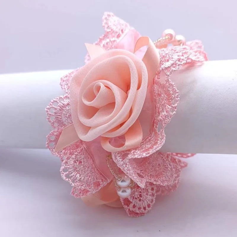 Élastique pour cheveux Fleur