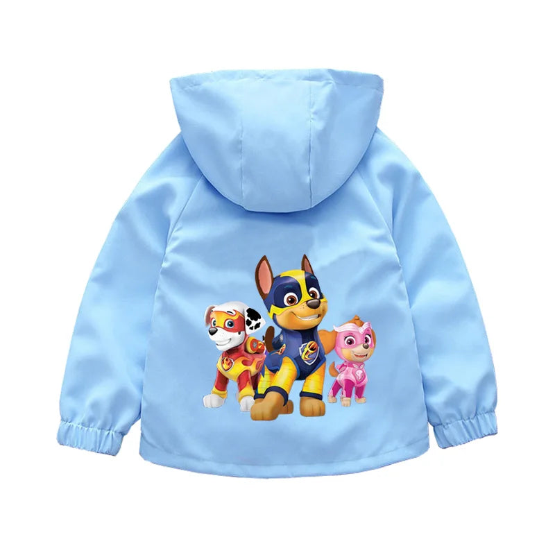 Sweat à capuche veste Manteaux Automne pat patrouille