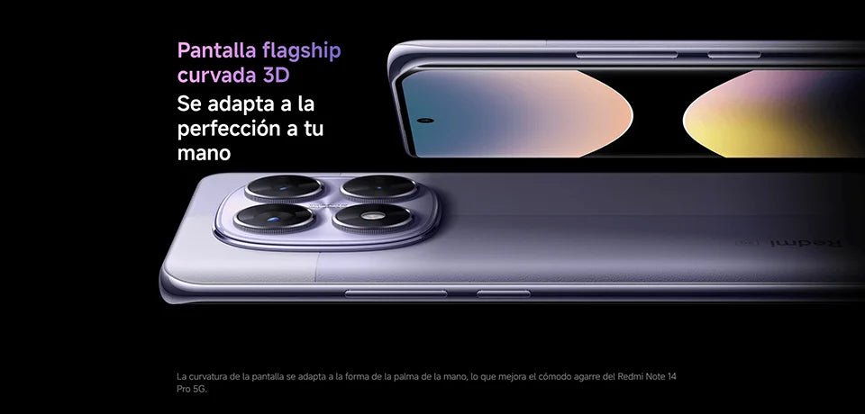 Xiaomi Redmi Note 14 Pro 5G NFC，MediaTek Dimensity 7300-Ultra,200MP Camera,5110mAh battery，45W charging，120Hz display,Charger Not Included