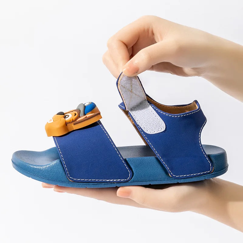 PAW PATROL Children's Sandals Outdoor Comfortable Non-slip Breathable Sandals Heel Strap Shoes for Boys And Girls