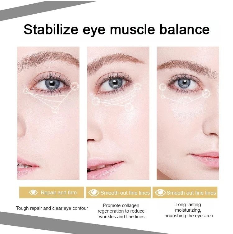 Collagen Anti Wrinkles Eye Cream Remove Eye Bags Lifting Firming Skin Fade Fine Lines Puffines Brightening Eye Care Massage Gel