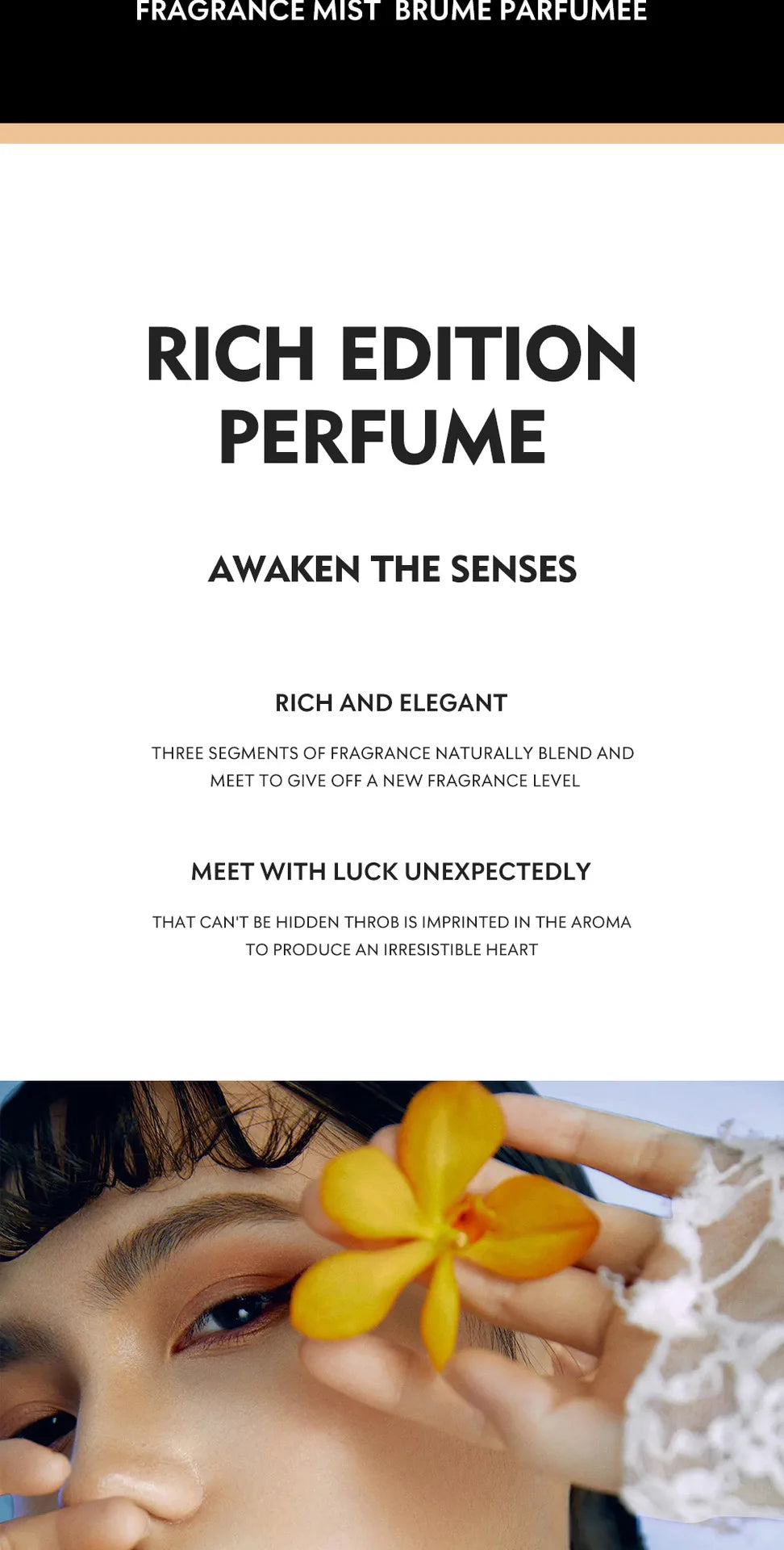 Parfum de fruits à fleurs thaïlandaises Parfum à la vanille pour femmes Parfum de rendez-vous longue durée Good Girl Parfume Body Spray Floral Mist 250ml