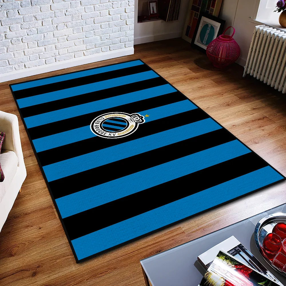 Club B-BruggeS K-KV Door Mat Entrance Non-slip Washable Kitchen Carpet Living Room Hallway Rug Bathroom Decoration