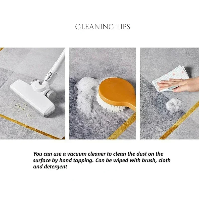 VIKAMA Christmas Rug Festive Carpet For Live Room Large Area Rug Bedroom Rug Soft Doormat Welcome Mat Home Decoration