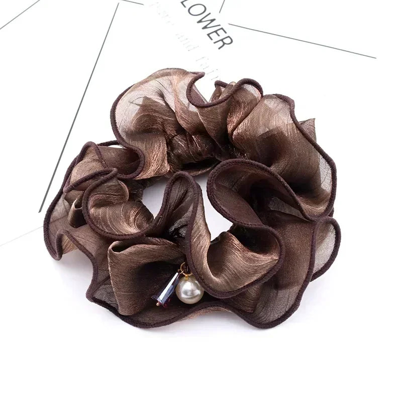 Élastique pour cheveux Fleur