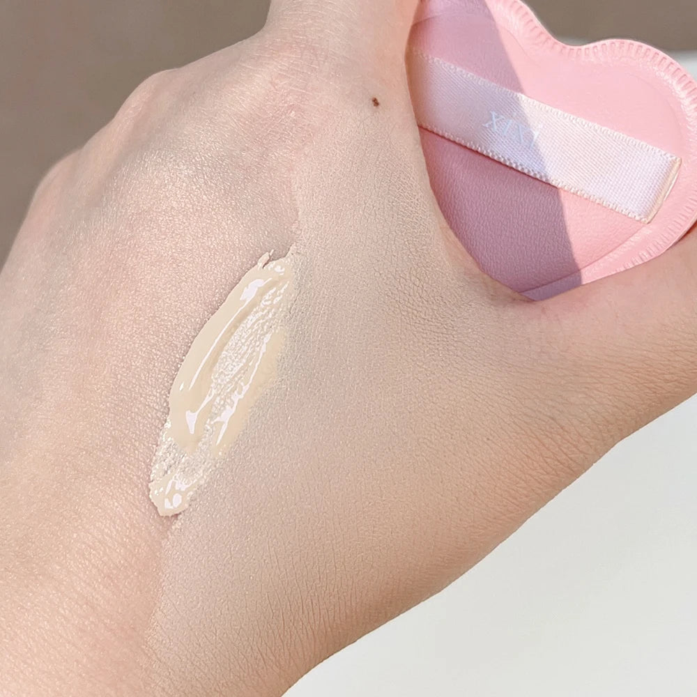 Coton doux Cosmétique Puff Sec Humide Utilisation Maquillage Éponge Coussin Puff pour Fond de teint Correcteur Poudre Maquillage Éponge Outils de beauté