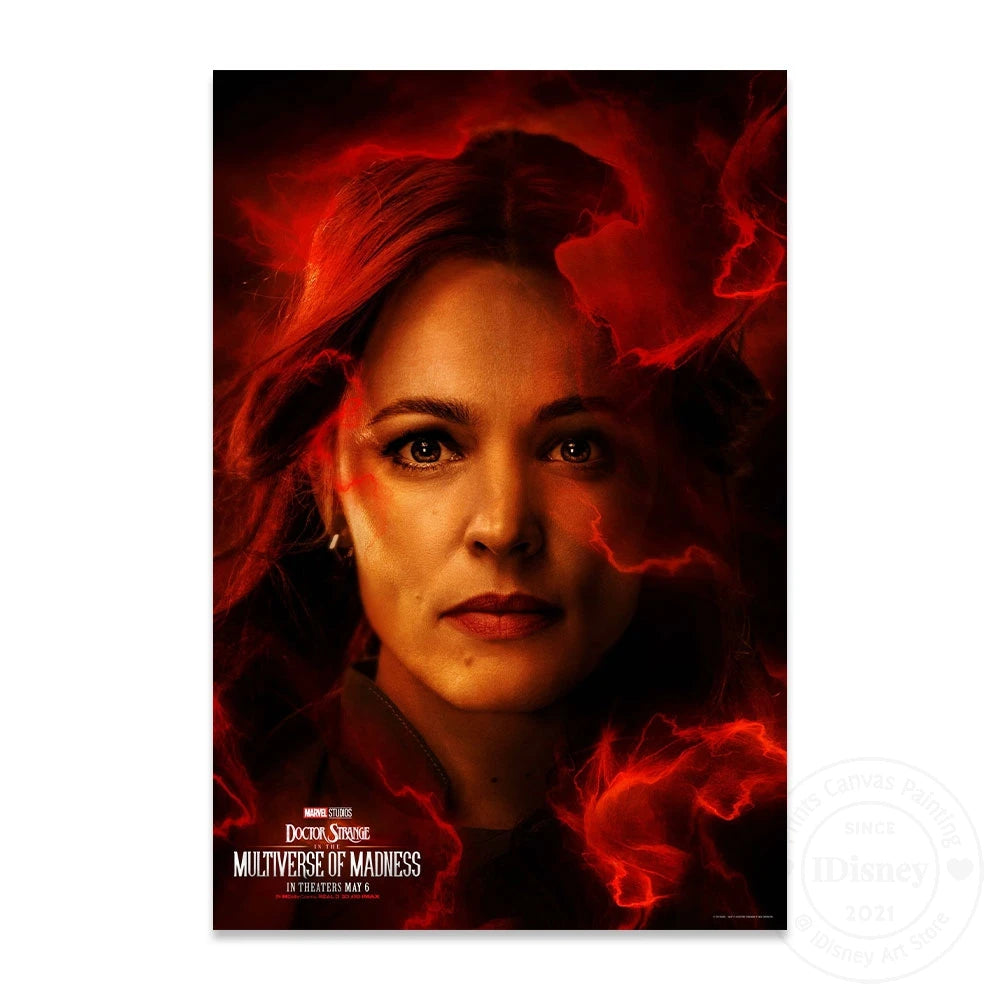 Marvel Marvel Doctor Strange In The Multiverse Of Madness New Movies Poster Films Print Canvas Paintings Room Home Decor