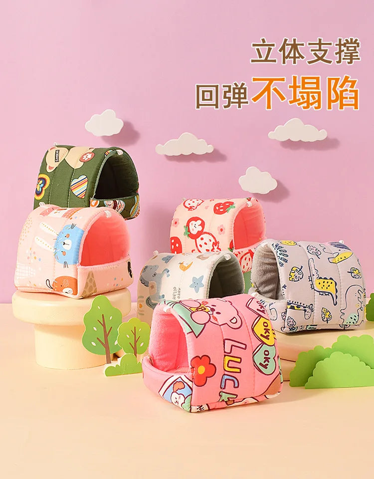 قفص صغير لطيف على شكل أرنب وسنجاب كرتوني، عش خنزير غينيا، حيوان صغير، فئران، فأر، سرير نوم للحيوانات الأليفة، منزل الهامستر، حصيرة ناعمة دافئة في الشتاء