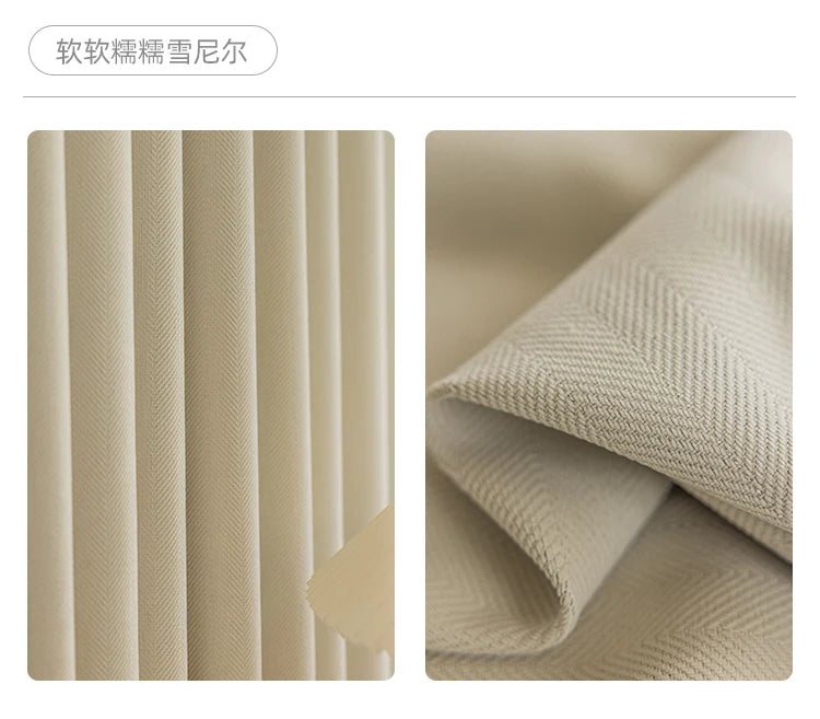 ستائر تعتيم من الشنيل لغرفة المعيشة وغرفة الطعام وغرفة النوم والحماية من الشمس باللون الأخضر الفرنسي الفاخر لتزيين المنزل حسب الطلب