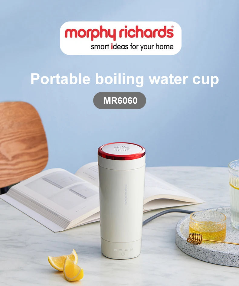 Morphy Richards Electric Kettle 300ML Mini Insulated Kettle for Tea and Coffee Home Kitchen Appliances For Travel Dormitory