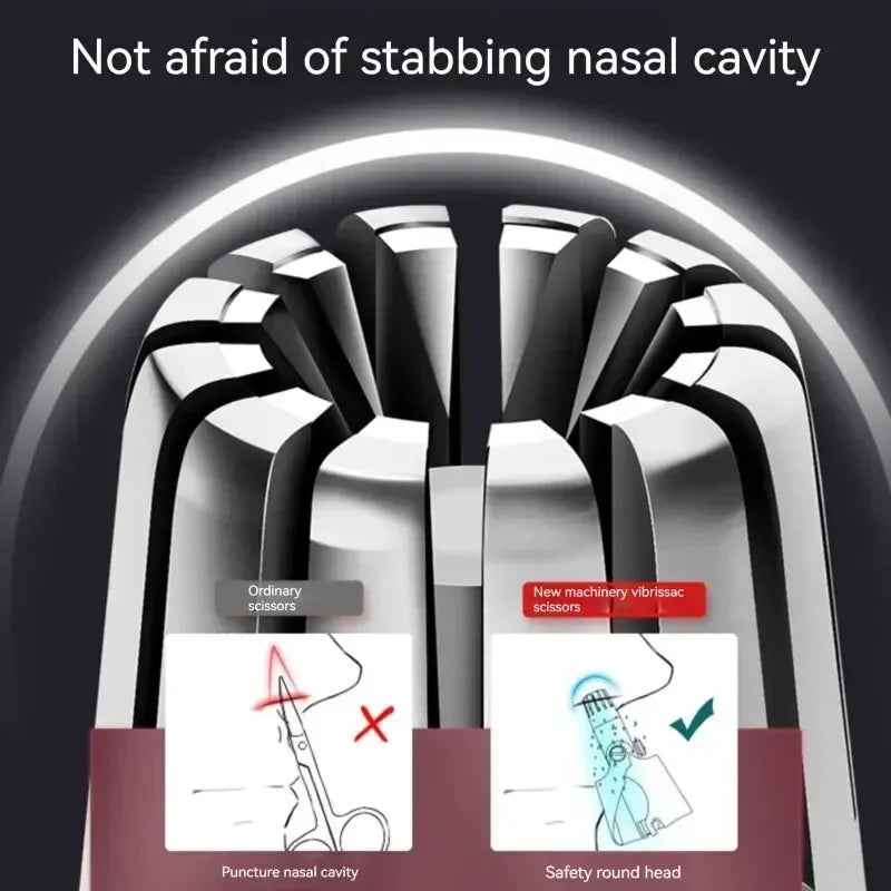 Rasoir électrique portable pour hommes, coupe de poils de nez indolore & d’oreille lavable