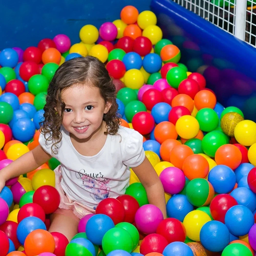 Eco-Friendly Colorful Ball Soft Plastic Pool Ball Funny Baby Kid Swim Pit Toy Thicken Balls Play House Outdoors Tents Kids Toys