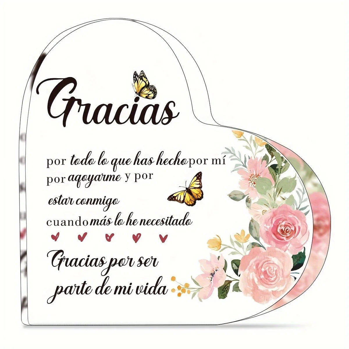 1 piece, acrylic decoration, a thank-you gift for men, a gift for friends, daughters, mothers, colleagues, and sisters