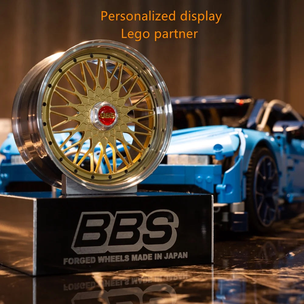 1/5 Car Model Metal Forged Assemble Refitting Wheel Hub  Creative Desktop Display  Personalized  Modification Toys Gift