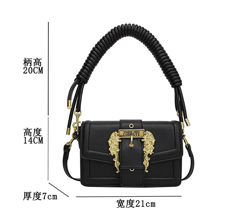 Premium Designer Women's Messenger Bag - Genuine Leather Tote Handbag For Daily Use & Special Occasions