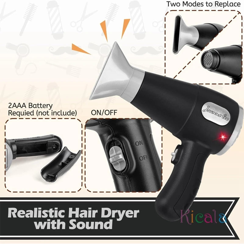 Salon de Coiffure jouet pour enfants 3+