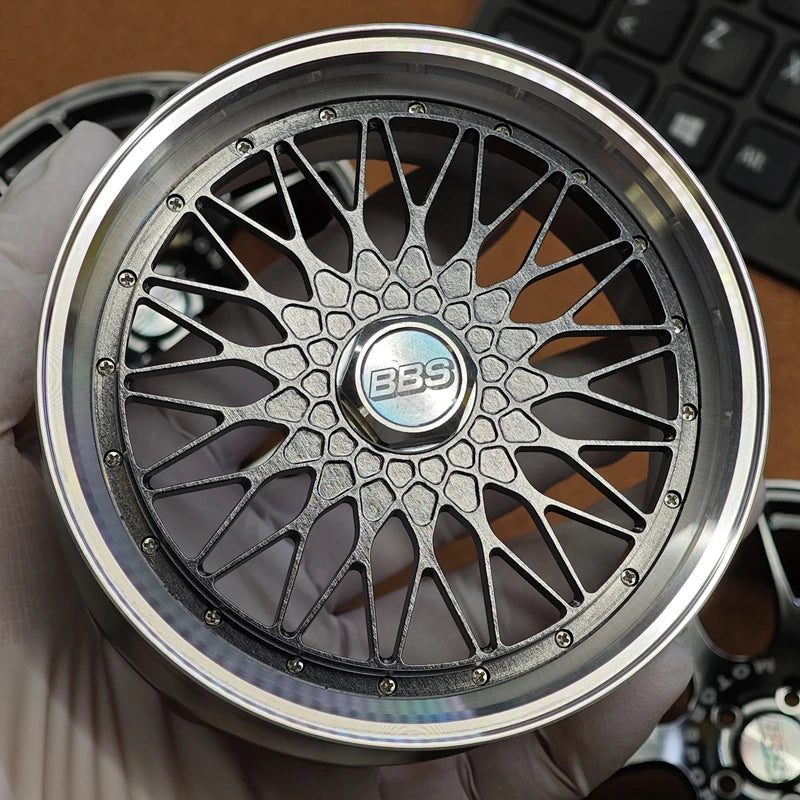 1/5 Car Model Metal Forged Assemble Refitting Wheel Hub  Creative Desktop Display  Personalized  Modification Toys Gift