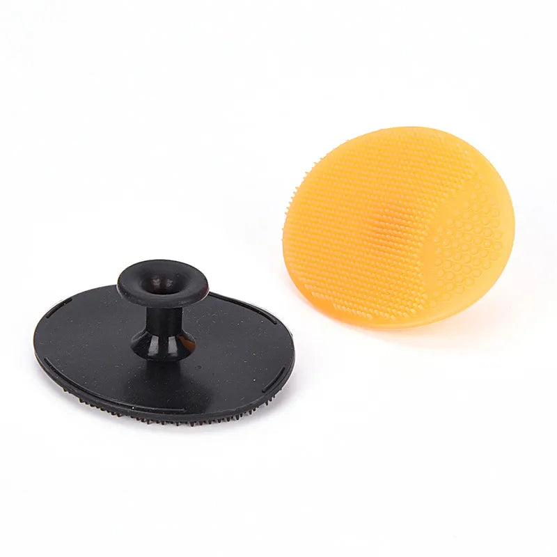 1 Piece Silicone Cleanser Pads Face Wash Brush Exfoliating Cleansing Blackhead Remover Face Skin Care Tools