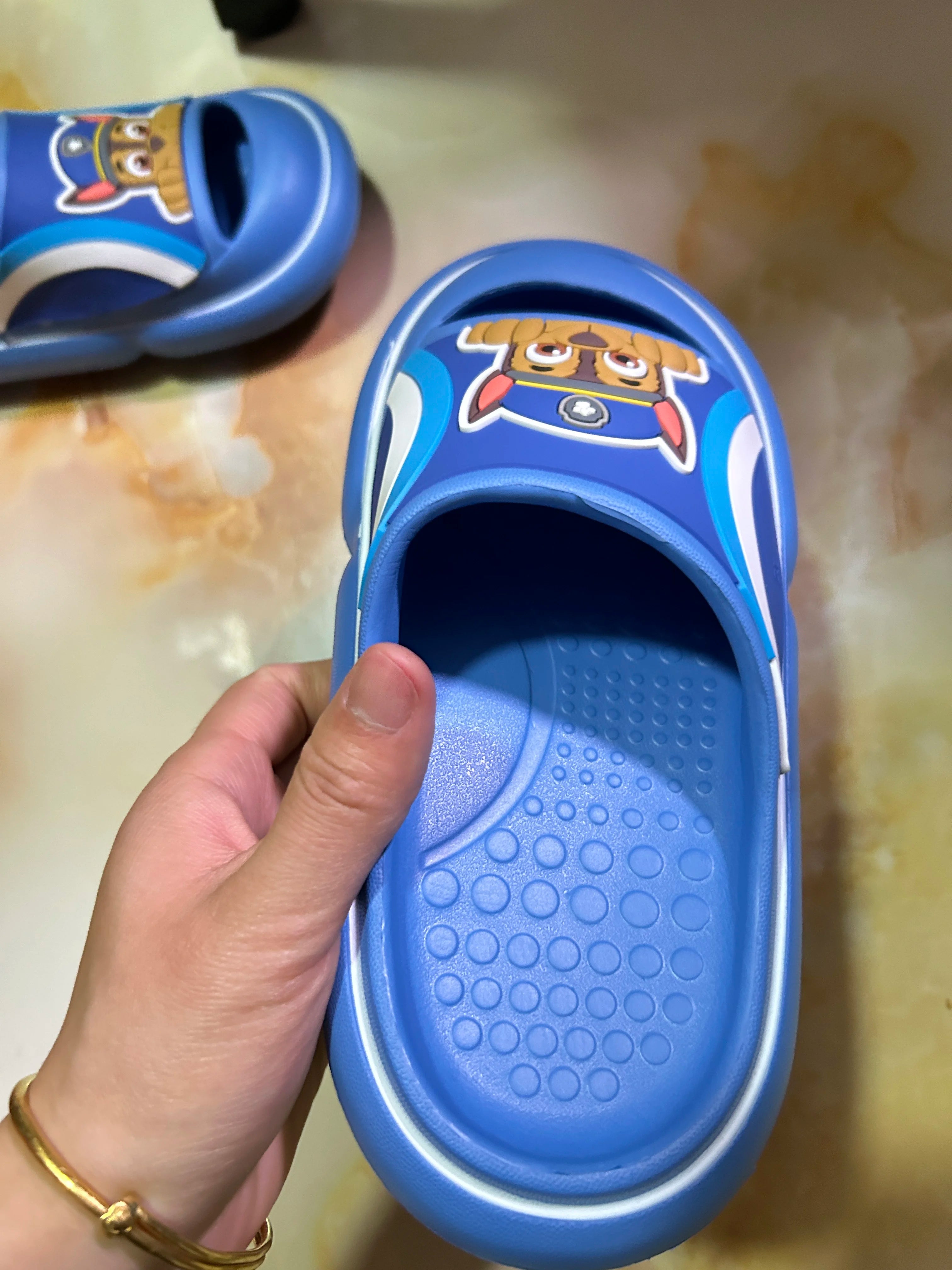 Paw Patrol  Children'S Slippers Woof Team Summer Boys Girls Indoor Non-Slip Bathroom Bath Slippers Baby Home Home